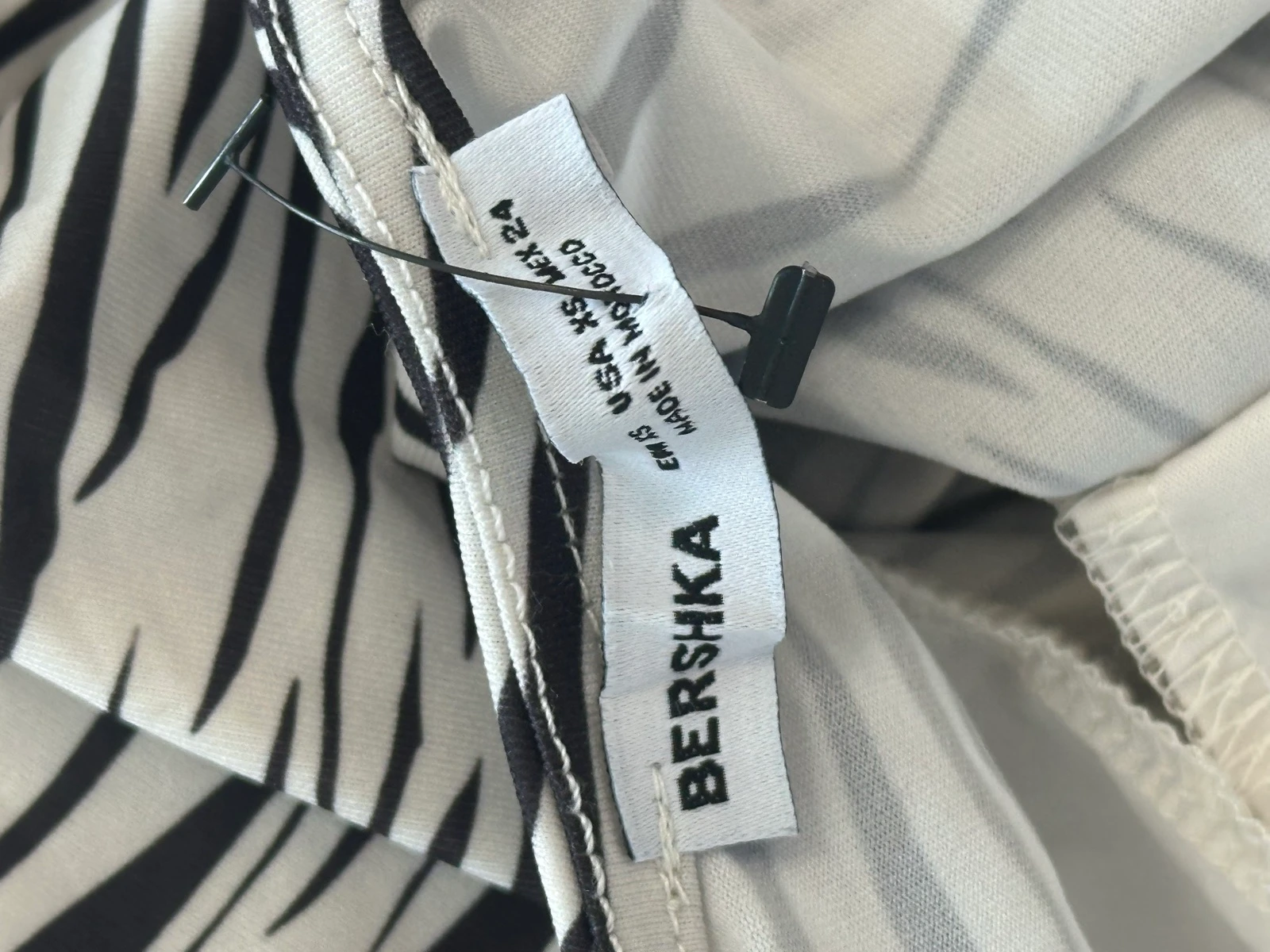Bershka body met animal print – Nieuw – Maat XS – photo 7